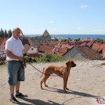 Tomas and Dexter in Visby
