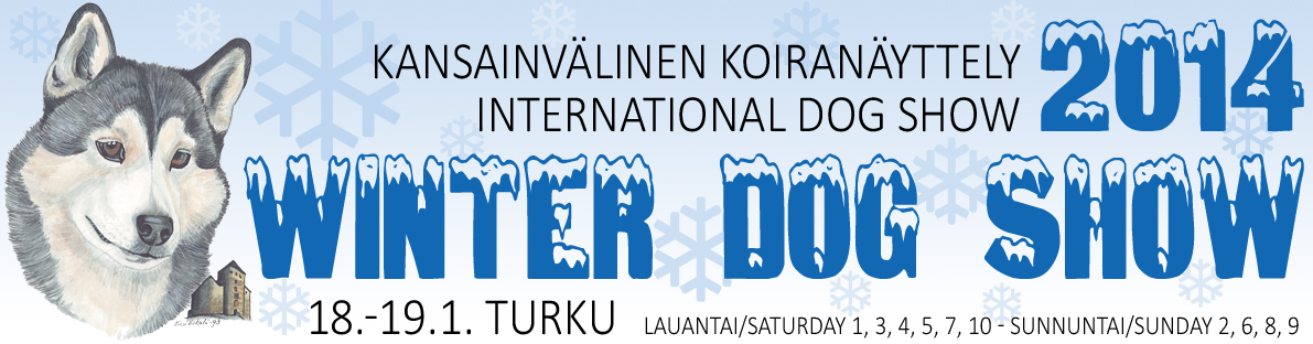 Winter Dogshow in Åbo