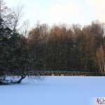 Bridge over the lake Skantz