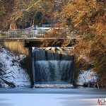 Floodgate by the lake Skantz