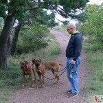 Argos, Dexter and Tomas at Mariehamn