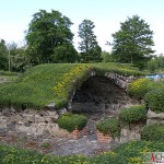 The monastery ruins