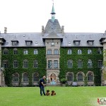 Tomas, Argos and Dexter at Alnarp Castle