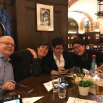 Tomas, Nanzy, Elisabeth & Solveig at Auerbachs Keller
