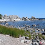 The limestones by the Baltic Sea at Ljugarn