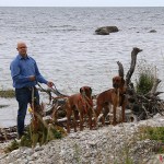 Tomas, Argos & Dexter in Norderstrand