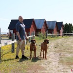 Tomas, Argos & Dexter in Kovik harbor